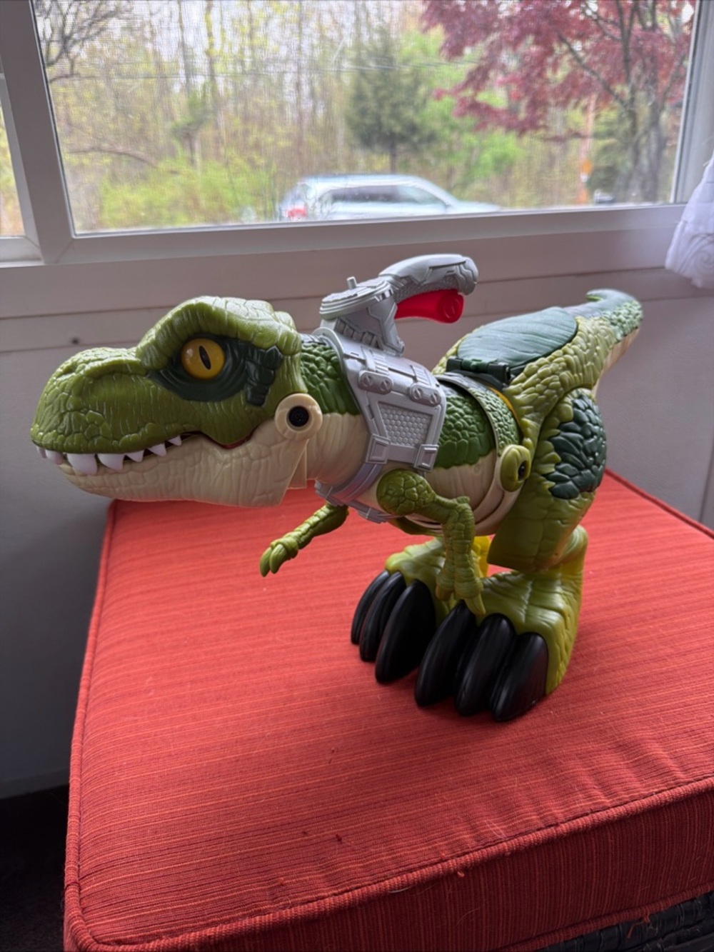 Imaginext Jurassic Park World Mega Mouth T-Rex, Chomping Toy Dinosaur